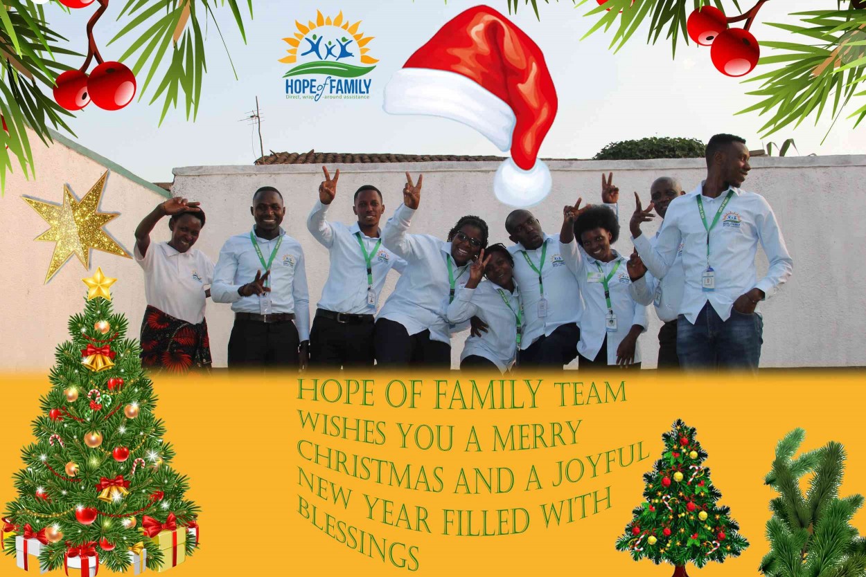 Hope of Family Extends Warm Christmas Wishes to Donors, and Partners, Celebrates Transformative Year.